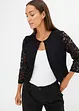 Blazer court avec dentelle, bonprix