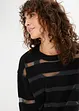 Pull avec empiècement mesh, bonprix