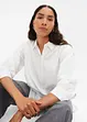 Chemisier oversize en coton, manches 3/4, bonprix