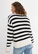 Pull boxy en maille ajourée, bonprix