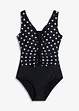 Maillot 1 pièce sculptant, maintien modéré, à fronces, bonprix