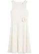 Robe avec fleur appliquée, bonprix
