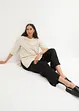 T-shirt long oversize 100% coton, bonprix
