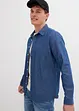 Chemise en jean 100% coton, manches longues, bonprix
