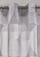 Voilage imprimé (1 pce.) avec polyester recyclé, bonprix