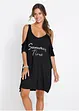 Robe de plage transparente en viscose, bonprix