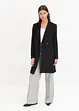 Blazer long à col V, manches longues, bonprix
