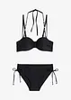 Bikini balconnet (ens. 2 pces) avec paire de bretelles dos nu supplémentaire, bonprix