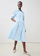 Robe-chemise 100% lin, bonprix