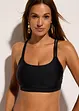 Haut de bikini brassière à bretelles croisées, bonprix