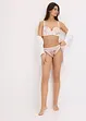Soutien-gorge balconnet avec broderies imprimées, bonprix
