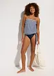 Tankini oversize (ens. 2 pces) à bretelles amovibles, bonprix