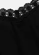 Robe en jersey avec dentelle, bonprix