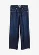 Jean balloon taille mi-haute, doux et raccourci, bonprix