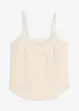 Top avec broderies anglaises 100% coton, bonprix