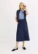 Jupe midi 100% coton, bonprix