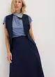 Jupe midi 100% coton, bonprix