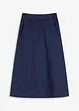 Jupe midi 100% coton, bonprix