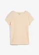 T-shirt en crêpe texturé, bonprix