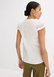 Chemisier sans manches en broderie anglaise, 100% coton, bonprix