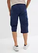 Bermuda cargo long extensible, Regular, bonprix
