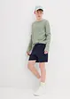 Short cargo en molleton 100% coton, bonprix