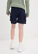 Short cargo en molleton 100% coton, bonprix