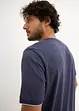T-shirt aspect superposé avec écusson poitrine, bonprix