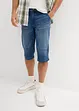 Long bermuda en jean extensible, Regular, bonprix