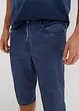 Bermuda long en toile délavée, regular, bonprix