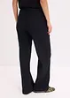 Pantalon large et texturé, bonprix