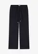 Pantalon large et texturé, bonprix