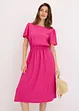Robe légère en jersey crêpe, bonprix
