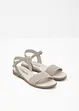 Sandales en cuir, bonprix