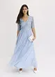 Robe longue avec haut brodé de sequins, bonprix