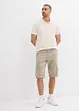 Bermuda cargo 100% coton, Regular, bonprix