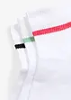 Lot de 3 paires de chaussettes de tennis courtes avec coton et semelle en éponge, bonprix
