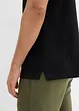 Polo en coton texturé, bonprix