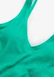 Maillot 1 pièce texturé et décolleté, bonprix