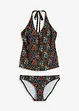 Tankini (ens. 2 pces) à col V, bonprix