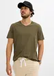 Lot de 3 T-shirts col V, bonprix