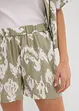 Short à taille élastiquée en viscose, bonprix
