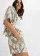 Short à taille élastiquée en viscose, bonprix