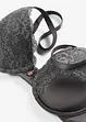 Soutien-gorge à coques satin et dentelle, bonprix