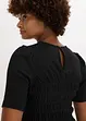 T-shirt avec smocks, bonprix