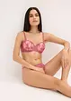 Soutien-gorge balconnet avec dentelle florale, bonprix