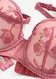 Soutien-gorge balconnet avec dentelle florale, bonprix