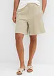 Short 100% coton avec taille élastiquée, bonprix