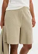 Short 100% coton avec taille élastiquée, bonprix