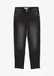 Jean barrel taille mi-haute, bonprix
